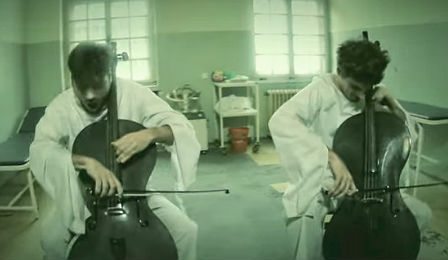 2Cellos Hysteria Muse Youtube Cover