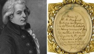 Mozart Hair Locket Sotheby's London Auction Cover
