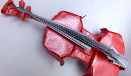 Origami Violin How to Make Cover