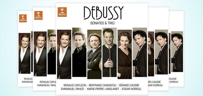 Debussy Sonatas and Trios Cover 2