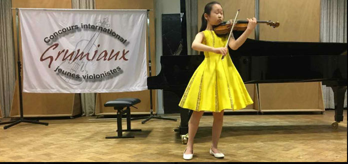 Eun Seo Cho Grumiaux International Violin Competition Cover