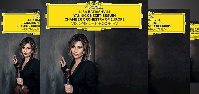 Lisa Batiashvili Visions of Prokofiev CD Giveaway Cover