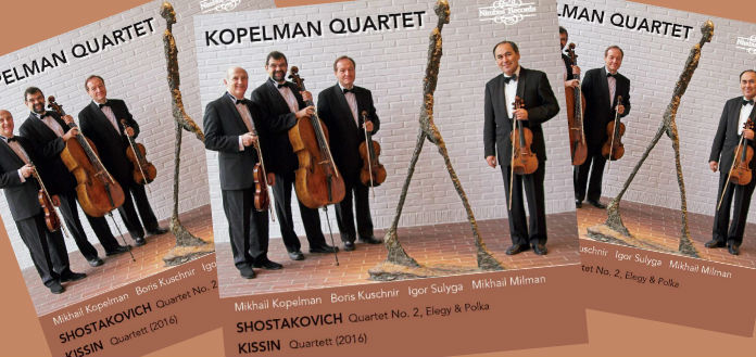 OUT NOW | Kopelman Quartet’s New CD: ‘Shostakovich & Kissin String Quartets’ [LISTEN] - image attachment