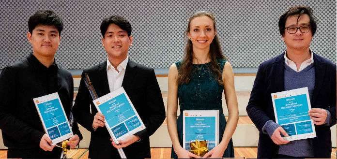 Max Rostal International Violin Competition Finalists Cover