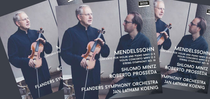 OUT NOW | Violinist Shlomo Mintz' New CD: 'Mendelssohn' [LISTEN] - image attachment