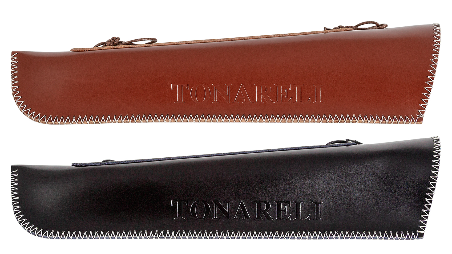 Tonareli Premium Leather Bass Bow Quiver BLACK 