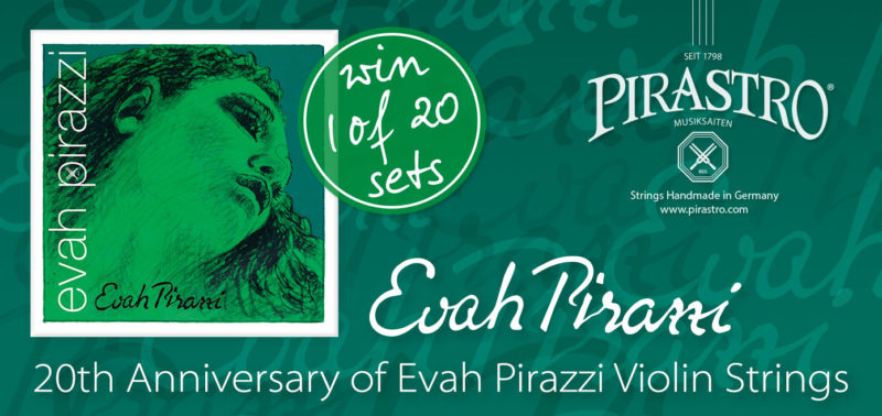 VC GIVEAWAY | Win 1 of 20 Pirastro Evah Pirazzi 20th Anniversary Violin String Sets [ENTER TO WIN] - image attachment