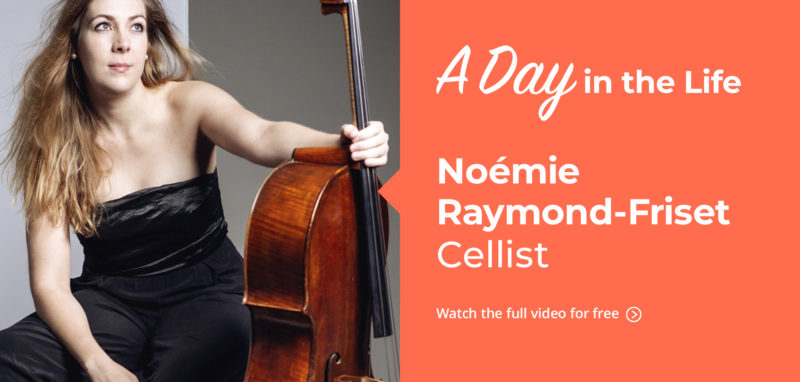 A DAY IN THE LIFE | Cellist Noémie Raymond-Friset - image attachment