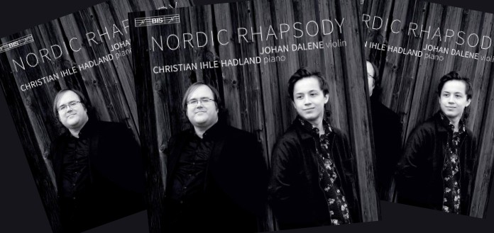OUT NOW | Violinist VC Young Artist Johan Dalene's New CD: "Nordic Rhapsody" - image attachment