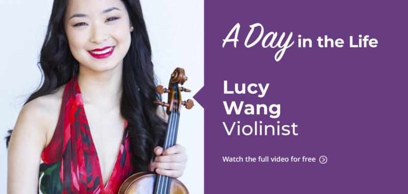 A DAY IN THE LIFE | Violinist Lucy Wang - image attachment