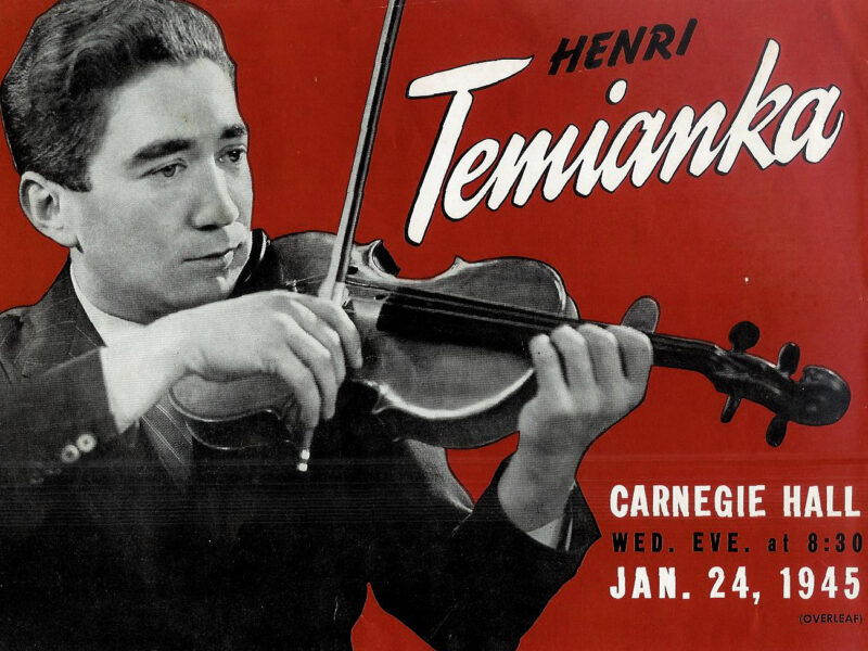 ON THIS DAY | Violinist Henri Temianka Was Born in 1906 - image attachment